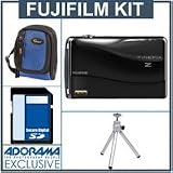 Fujifilm FinePix Z700EXR Digital Camera Kit, - Black - with 4GB SD Memory Card, Camera Case , Table Top Tripod,