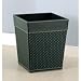 Organize It All Faux Leather Wastebasket