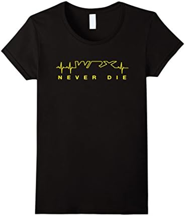 Women's WRX Never Die T-Shirt Medium Black
