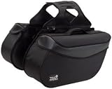 Tourmaster Nylon Cruiser II Slant Saddlebags Black Medium