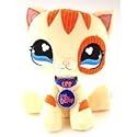 Littlest Pet Shop VIP Virtual Interactive Pet Plush Exclusive Figure Yellow Kitty