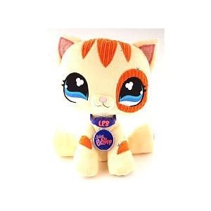 Littlest Pet Shop VIP Virtual Interactive Pet Plush Exclusive Figure Yellow Kitty by Littlest Pet Shop