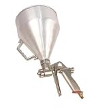 Pro-Grade Air Texture Spray Gun - Large Capacity Aluminum Hopper