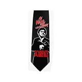 New Scarface Al Pacino Say Hello Mens Black Neck Tie