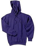 Port & Company - Pullover Hooded Sweatshirt Purple-4XL