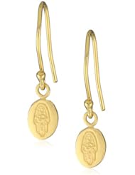 Satya Jewelry Gold Hamsa Earrings
