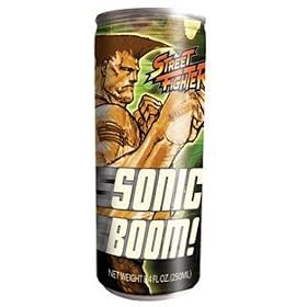 Street Fighter Sonic Boom Energy Drink