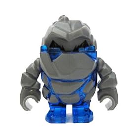 Rock Monster Glaciator (Trans-Blue) - LEGO Power Miners Minifigure