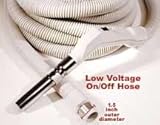30ft Central Vacuum Low Voltage On/Off Hose