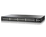 CISCO 48-port 10/100/1000 Gigabit Smart Switch with 2 combo SFPs