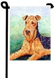 Airedale - Garden Flag 11x15 - 2 Sided By Lyn Hamer Cook