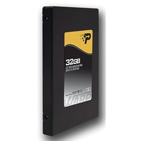 Patriot PE32GS25SSDR Warp Series Extreme Performance 32GB SATA II 2.5-Inch Solid State Drive (Black)