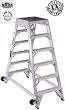 Louisville Master AM1006 6-ft Extra Heavy Duty Aluminum Twin Front Ladder