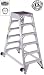 Louisville Master AM1008 8-ft Extra Heavy Duty Aluminum Twin Front Ladder