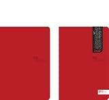 Zequenz Classic Red- Ruled Notebook Large