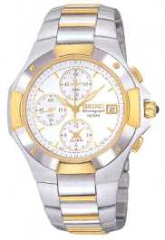 Seiko Mens SNA410 Coutura Chronograph Watch
