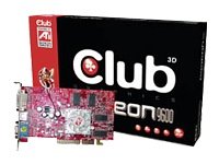 Club 3D ATI Radeon 9600 256 MB DDR DVI, TV-Out  Grafikkarte