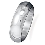 Polished Titanium Men's Ring