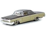 Review Maisto 531064 / Diecast Model Chevrolet Bel Air (1962) in Burgundy and Gold