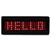 LED Digital Scrolling Message Name Tag ID Badge
