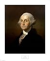 George Washington Art Poster Print by Gilbert Stuart, 21x25