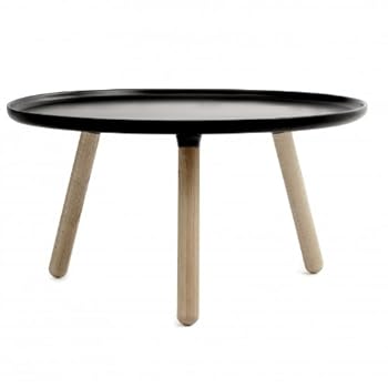 Normann Copenhagen - Table Basse Tablo Large Ø 78 Cm - Noir