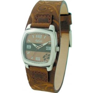 Kahuna Brown Cuff Strap Ladies Watch – AKUS-0029L