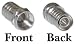 RG6 F-Pin Connector Crimp-On with Long Barrel