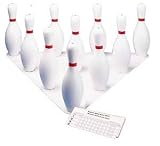 Champion Sports Bowling Pin Set up Sheet - Pack of 2