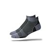 DeFeet Levitator Lite Lo Black/Grey Cycling/Running Socks - LLLBKG