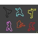 Bama Bandz Karate USA Glow Bandz 24ct