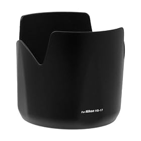 Fotodiox Lens Hood for Nikon 80-200mm AF-S F2.8 Lens, replaces Nikon HB-17 Lens Hood