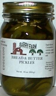 Bread and Butter Pickles by Barry Farm