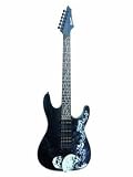 Produkt-Bild: DIMAVERY FR-530 E-Gitarre, S&C,matt schw.