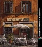 Cafe Roma Art Poster by Malcolm Surridge - 9