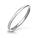 Bling Jewelry .925 Sterling Silver Wedding Band Thumb Toe Ring 2mm