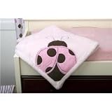 Mod Ladybug Boa Blanket
