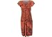 Misses Oneworld Short Sleeve Rust Sublimation