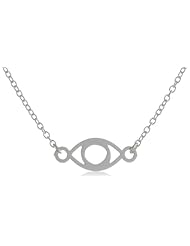 Kris Nations Eye Cutout Overlay Necklace, 18"