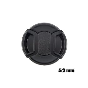 52mm Lens Cover Cap for Cameras (Black) + Worldwide free shiping
