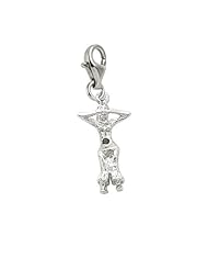 Rembrandt Charms Belly Dancer Charm with Lobster Clasp