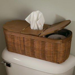 Wicker Tissue Caddy