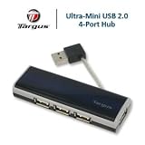 Targus ACH102US Ultra-Mini USB 2.0 4-Port Hub - Bulk