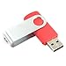 niceeshop(TM) 1GB Thumb Stick Swivel Design USB2.0 Flash Memory Drive ,Red