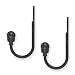 Source Global Unique Ball Holdbacks, Black, Set of 2