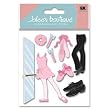 Boutique Themed Ornate Stickers: Dance Class