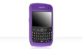 PURPLE PREMIUM High-Quality Soft Silicone Skin Cover for BlackBerry Curve (JAVELIN) 8900