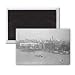 The London Skyline taken from Tower Bridge.. - 3x2 inch Fridge Magnet - large magnetic button - Magnet