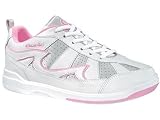 Sunrise White / Pink / Silver Bowling Shoe