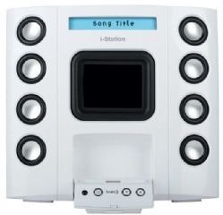 Childrens Toyshop  Computer : Logic 3 MIP108 I-Station 8 iPod Speakers/Docking Station - White